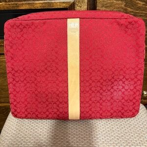 Coach Signature Laptop Bag